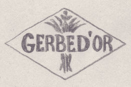 French Maker's Mark
NAME: La Gerbe d’Or INITIALS: GERBED’OR SYMBOL: Sheaf DATES: 1936 - SPECIALITY: Jeweller PLACE: 86 rue de Rivoli, Paris, France