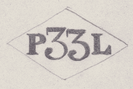 French Maker's Mark
NAME: Pedro Lara INITIALS: P L SYMBOL: 33 DATES: 1933 - SPECIALITY: Jeweller PLACE: 32 rue Vignon, Paris, France