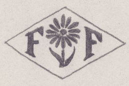 French Maker's Mark
NAME: Fath & Feusier INITIALS: F F SYMBOL: Daisy DATES: 1928 - SPECIALITY: Jeweller PLACE: 63 rue Turbigo, Paris, France