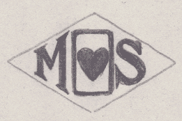 French Maker's Mark
NAME: Michel Sokolowsky INITIALS: M S SYMBOL: Ace of hearts DATES: 1931 - SPECIALITY: Jeweller PLACE: 9 rue du Nil, Paris, France