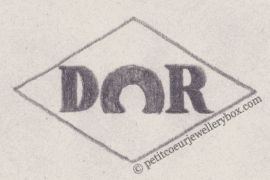 French Maker's Mark
NAME: David Rivkine INITIALS: D R SYMBOL: Horseshoe DATES: 1933 - SPECIALITY: Jeweller PLACE: 8 rue de Braque, Paris, France