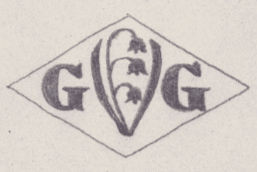French Maker's Mark
NAME: Gougeron & Garnier INITIALS: G G SYMBOL: Lily of the valley DATES: 1929 - SPECIALITY: Jeweller PLACE: 9 rue Charlot, Paris, France