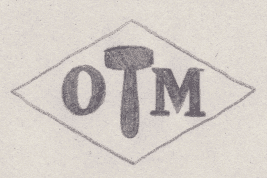 French Maker's Mark
NAME: Orfèvrerie Maillard INITIALS: O M SYMBOL: Mallet DATES: 1905 - 1910 SPECIALITY: Silversmith PLACE: 113 rue de Turenne, Paris, France
