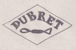 French Maker's Mark
NAME: Henri Dubret INITIALS: DUBRET SYMBOL: Sculpting tool DATES: 1902 - 1907 SPECIALITY: Silversmith PLACE: 1 rue Hauteville, Paris, France