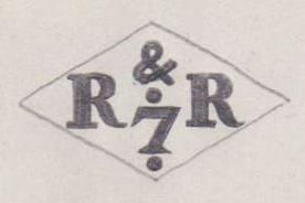 French Maker's Mark
NAME: Royer & Rouillon INITIALS: R & R SYMBOL: 7 and a 2 dots DATES: 1884 - 1887 SPECIALITY: Jeweller PLACE: 94 rue du Temple, Paris, France