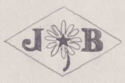 French Maker's Mark
NAME: Jules Bon INITIALS: J B SYMBOL: Star in a daisy DATES: 1898 - 1903 SPECIALITY: Jeweller PLACE: 19 rue des Gravilliers, Paris, France