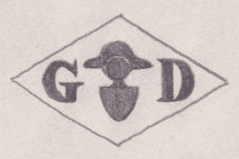 French Maker's Mark
NAME: Charles Milliarz INITIALS: C M SYMBOL: Anchor DATES: 1899 - SPECIALITY: Silversmith PLACE: 11 rue des Petits-Champs, Paris, France