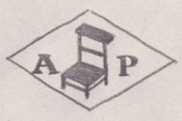 French Maker's Mark
NAME: Alfred Prieur INITIALS: A P SYMBOL: Kneeler DATES: 1932 - SPECIALITY: Jeweller PLACE: 82 rue Escudier, Boulogne-sur-Seine, France