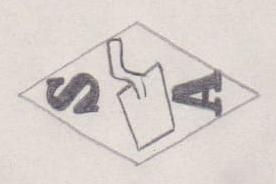 French Maker's Mark
NAME: Simon Abramovitz INITIALS: S A SYMBOL: Trowel DATES: 1904 - SPECIALITY: Jeweller PLACE: 116 rue Saint-Martin, Paris, France