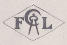 French Maker's Mark
NAME: Fernand Lapôtre INITIALS: F L SYMBOL: Compass and crescent DATES: 1946 - SPECIALITY: Jeweller PLACE: 49bis rue Ste-Anne, Paris, France