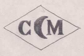 French Maker's Mark
NAME: Camille Monteillet INITIALS: C M SYMBOL: Crescent DATES: 1919 - 1946 SPECIALITY: Silversmith PLACE: 10 rue Gambetta, Clamart, France