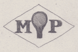 French Maker's Mark
NAME: Michel Pozansky INITIALS: M P SYMBOL: Table tennis racket DATES: 1954- SPECIALITY: Jeweller PLACE: 21 rue Rochechouart, Paris, France
