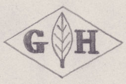 French Maker's Mark
NAME: Gustave Hubert INITIALS: G H SYMBOL: Laurel leaf DATES: 1879 - SPECIALITY: Jeweller PLACE: 55 rue Neuve-des-Petits-Champs, Paris, France