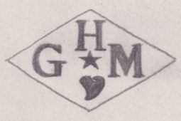 French Maker's Mark
NAME: Georges & Henri Muller INITIALS: G H M SYMBOL: Heart and star DATES: 1901 - SPECIALITY: Jeweller PLACE: Paris, France