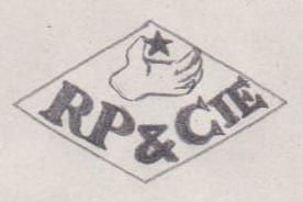 French Maker's Mark
NAME: René Petit & Compagnie INITIALS: R P & Cie SYMBOL: Hand and star DATES: 1937 - SPECIALITY: Jeweller PLACE: 31 rue des Francs Bourgeois, Paris, France