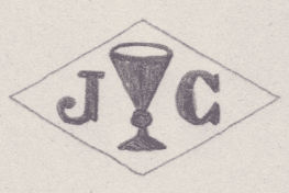 French Maker's Mark
NAME: Jules Cauvain INITIALS: J C SYMBOL: Cup DATES: 1883 - 1901 SPECIALITY: Jeweller PLACE: 19 rue Jean-Jacques-Rousseau, Paris, France