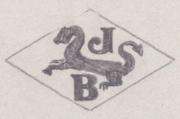 French Maker's Mark
NAME: Joseph Boulanger INITIALS: J B SYMBOL: Dragon DATES: 1920 - 1937 SPECIALITY: Jeweller PLACE: 33 rue du Dragon, Paris, France