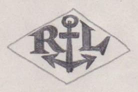 French Maker's Mark
NAME: Roger Letouzé INITIALS: R L SYMBOL: Anchor DATES: 1952 - SPECIALITY: Jeweller PLACE: 24 Rue Lucien Sampaix, Paris, France