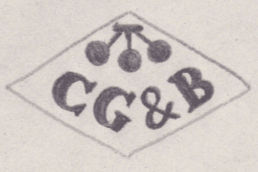French Maker's Mark
NAME: Collinet, Grivotet & Beleau INITIALS: C G & B SYMBOL: 3 cherries DATES: 1921 - 1938 SPECIALITY: Jeweller PLACE: 29 rue du Louvre, Paris, France