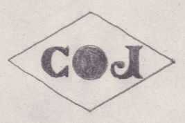 French Maker's Mark
NAME: Charles Jacquet INITIALS: C J SYMBOL: Ball DATES: 1938 - 1939 SPECIALITY: Silversmith PLACE: 9 faubourg St-Martin, Paris, France