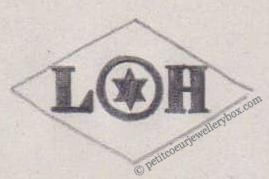French Maker's Mark
NAME: Legrand & Hamy INITIALS: L & H SYMBOL: 6-pointed star in a circle DATES: 1905 - 1906 SPECIALITY: Jeweller PLACE: 18 rue Chapon, Paris, France