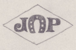 French Maker's Mark
NAME: Jean Périnet INITIALS: J P SYMBOL: Horseshoe DATES: 1938 - SPECIALITY: Jeweller PLACE: 76 rue de Turenne, Paris, France