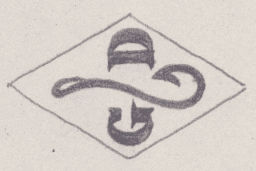 French Maker's Mark
NAME: Gustave Delaporte INITIALS: G D SYMBOL: Hook DATES: 1920 - SPECIALITY: Jeweller PLACE: 29 route de Livry, Sevran, France
