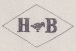 French Maker's Mark
NAME: Henri Billecard INITIALS: H B SYMBOL: Chick DATES: 1950 - SPECIALITY: Jeweller PLACE: 38 rue Auguste Blanche, Puteaux, France