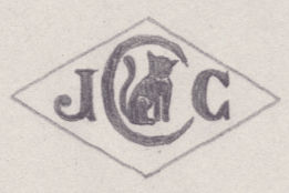 French Maker's Mark
NAME: Jules Chaussé INITIALS: J C SYMBOL: Cat in C DATES: 1903 - SPECIALITY: Jeweller PLACE: 1 rue Auguste-Barbier, Paris, France
