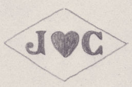 French Maker's Mark
NAME: Jean Clidière INITIALS: J C SYMBOL: Heart DATES: 1905 - 1919 SPECIALITY: Jeweller PLACE: 20 rue Beaubourg, Paris, France