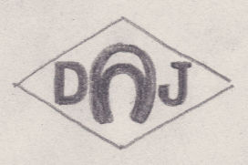 French Maker's Mark
NAME: Désiré Jouannet INITIALS: D J SYMBOL: Horseshoe DATES: 1876 - SPECIALITY: Jeweller PLACE: 48 rue Basse-du-Rempart, Paris, France