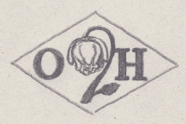 French Maker's Mark
NAME: Oisie Hais INITIALS: O H SYMBOL: Rose DATES: 1905 - SPECIALITY: Jeweller PLACE: 44 rue Richer, Paris, France