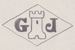 French Maker's Mark
NAME: Georges Jouy INITIALS: G J SYMBOL: Tower DATES: 1903 - 1918 SPECIALITY: Jeweller PLACE: 13 rue Chapon, Paris, France