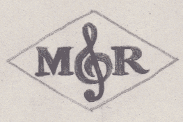 French Maker's Mark
NAME: Maurice Rappoport INITIALS: M R SYMBOL: Treble clef DATES: 1920 - SPECIALITY: Jeweller PLACE: 359 rue Saint-Martin, Paris, France