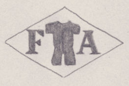 French Maker's Mark
NAME: Frédéric Aubert INITIALS: F A SYMBOL: Chain mail DATES: 1898 - SPECIALITY: Jeweller PLACE : Paris, France