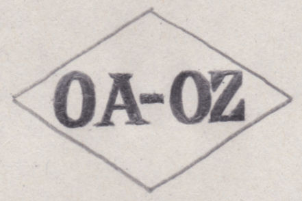 Subsections of French Maker's Marks between A A - A Z