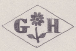 French Maker's Mark
NAME: Georges Houssin INITIALS: G H SYMBOL: Flower DATES: 1903 - 1912 SPECIALITY: Silversmith PLACE: 7 avenue Ernest-Renan, Malakoff, France