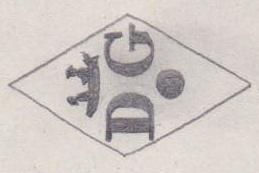 Poinçon de maître orfèvre joaillier, poinçon de fabricant, poinçon d’atelier, poinçon losangique. NOM:           Ferdinand Everaerts INITIALES: E F SYMBOLE: Chat DATES: 1930 - PROFESSION: Bijoutier ADRESSE: 205 rue de Paris, Ivry-sur-Seine, France