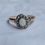 Thumbnail: Victorian Opal and Rose Cut Diamond Cluster Ring