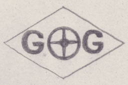 French Maker's Mark
NAME: Gustave Gauchard INITIALS: G G SYMBOL: Wheel DATES: 1877 - SPECIALITY: Jeweller PLACE: 87 rue de Turbigo, Paris, France