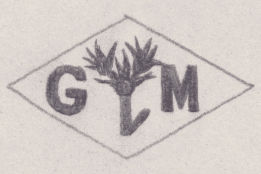 French Maker's Mark
NAME: Gaston Magny INITIALS: G M SYMBOL: Cornflower DATES: 1934 - SPECIALITY: Jeweller PLACE: 7 rue Froissart, Paris, France