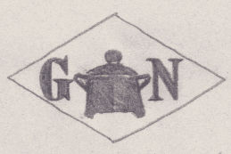 French Maker's Mark
NAME: Georges Naninck INITIALS: G N SYMBOL: Stewpan DATES: 1929 - SPECIALITY: Jeweller PLACE: 46 rue des archives, Paris, France