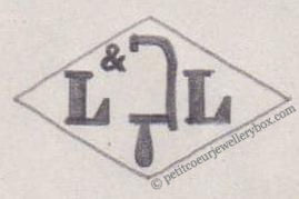 French Maker's Mark
NAME: Jules Langlois & Emile Leroux INITIALS: L & L SYMBOL: Hacksaw DATES: 1903 - 1912 SPECIALITY: Jeweller PLACE: 11 rue Etienne Marcel, Paris, France