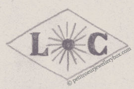 NAME: Léon Col INITIALS: L C SYMBOL: Sun DATES: 1891 - SPECIALITY: JewellerPLACE: 114 rue du Temple, Paris, France