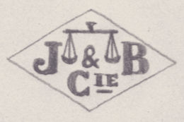 French Maker's Mark
NAME: Jules Bloch & Compagnie INITIALS: J B & Cie SYMBOL: Scales DATES: 1882 - SPECIALITY: Jeweller PLACE: 17 rue Saint-Gilles, Paris, France