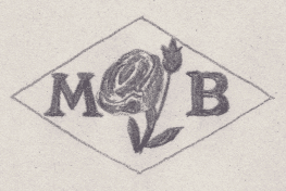 French Maker's Mark
NAME: Michel Blumberg INITIALS: M B SYMBOL: Rose DATES: 1934 - SPECIALITY: Jeweller PLACE: 6 rue de Providence, Paris, France