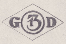 French Maker's Mark
NAME: Georges Dresch INITIALS: G D SYMBOL: 13 in a circle DATES: 1920 - 1931 SPECIALITY: Jeweller PLACE: 35 rue Coquillière, Paris, France