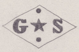 French Maker's Mark
NAME: Gédéon Sénéchal INITIALS: G S SYMBOL: Star and 2 dots DATES: 1891 - 1907 SPECIALITY: Jeweller PLACE: 69 rue du Temple, Paris, France