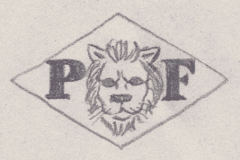 French Maker's Mark
NAME: Paul Faury INITIALS: P F SYMBOL: Lion head DATES: 1921 - 1927 SPECIALITY: Jeweller PLACE: 22 rue du Pont-aux-Choux, Paris, France