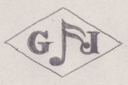 French Maker's Mark
NAME: Georges Jacquemart INITIALS: G J SYMBOL: Semiquaver DATES: 1930 - SPECIALITY: Jeweller PLACE: 14 rue royale, Paris, France